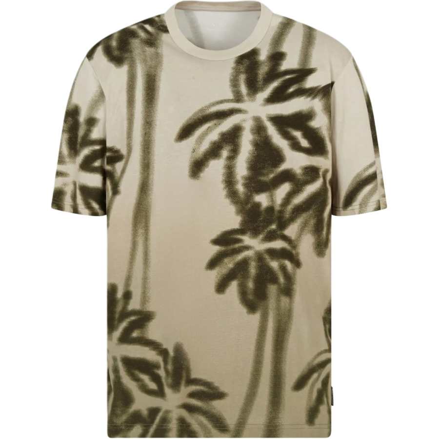 ARMANI EXCHANGE Armani Exchange palm tree-print T-shirt