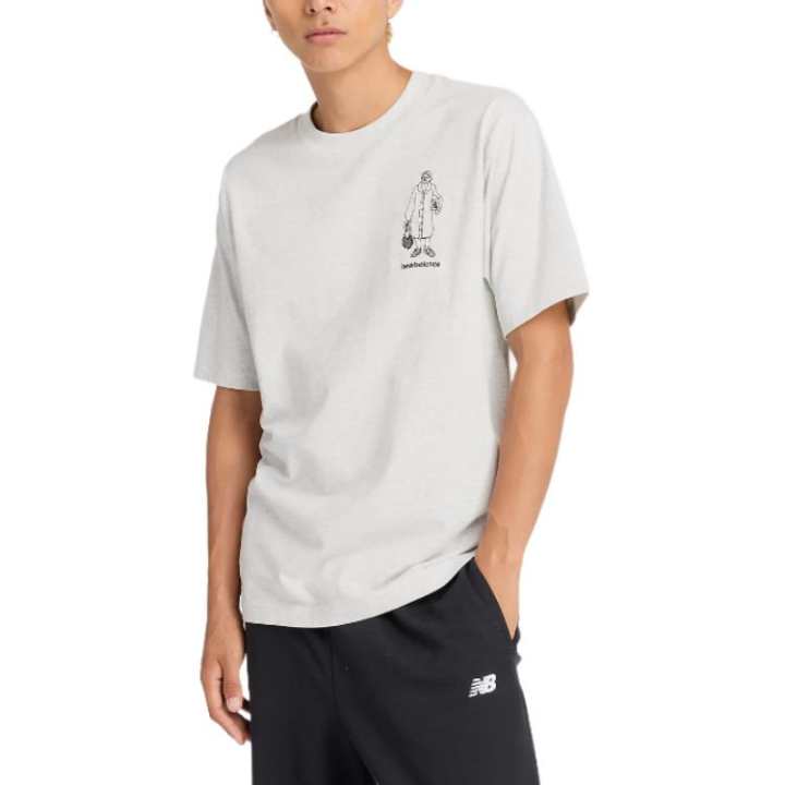New Balance New Balance T Shirt Men's Ash Heather
