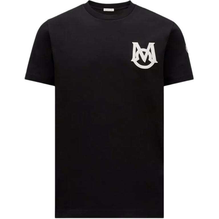 Moncler Moncler logo-patch T-shirt