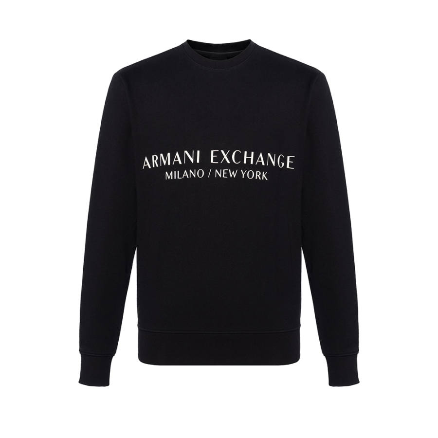 ARMANI EXCHANGE ARMANI EXCHANGE Logo Printed Crewneck Sweatshirt