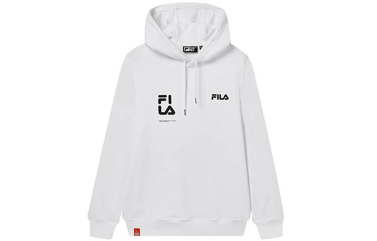 FILA Sweatshirts Men's Standard White Hooded Moderate Other