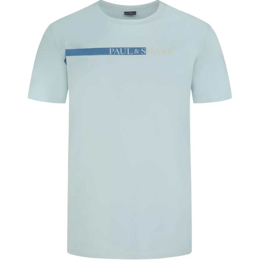Paul & Shark logo-print cotton T-shirt