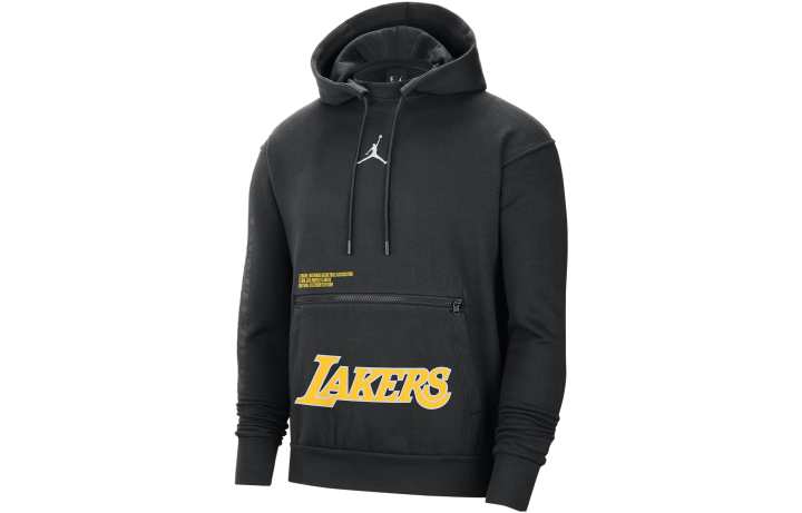 Jordan Jordan Sweatshirts Men's Black Hooded Moderate Regular