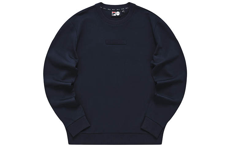 FILA FUSION Sweatshirts Men's Navy Blue Crew Neck Moderate Other