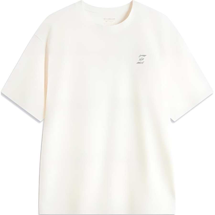 Li-Ning Li Ning x NINEPOINTNINE Sports Life Collection T Shirt Unisex Ivory