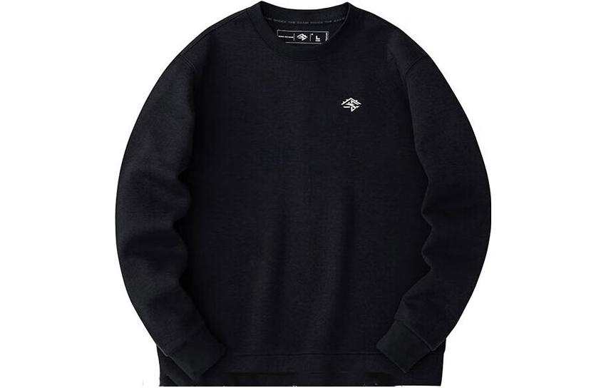 ANTA Anta Basketball Collection Sweatshirt Men's Basic Black