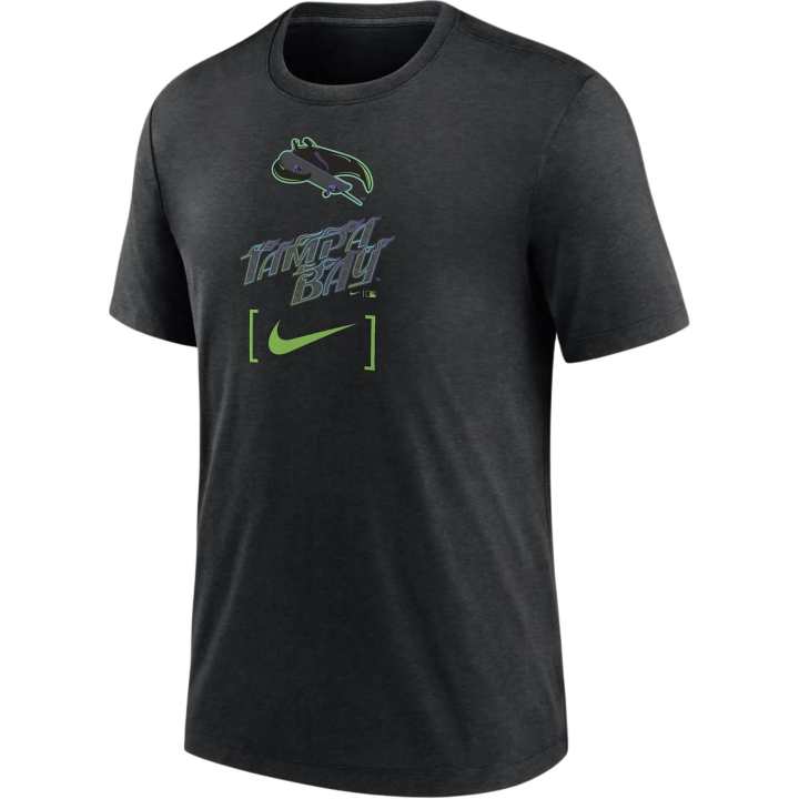 Nike Nike T Shirt Men's Black Tampa Bay Rays
