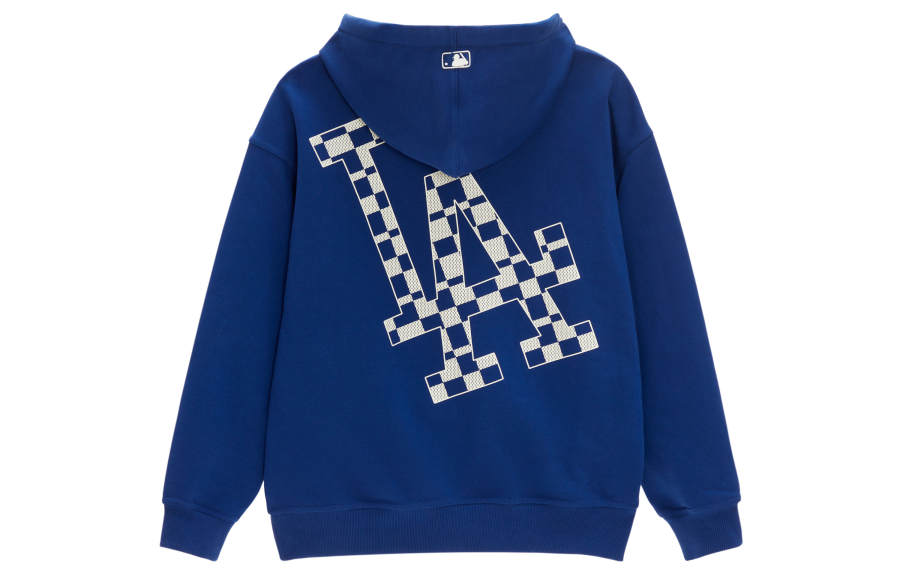 MLB Los Angeles Dodgers Sweatshirts Unisex Dodger Blue Crew Neck Moderate Regular