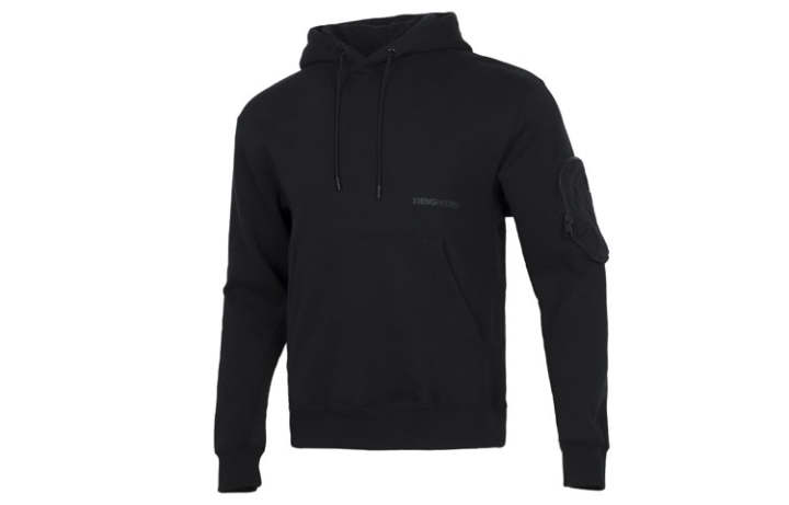 Nike Nike Sweatshirts Men's Black Hooded Moderate Other