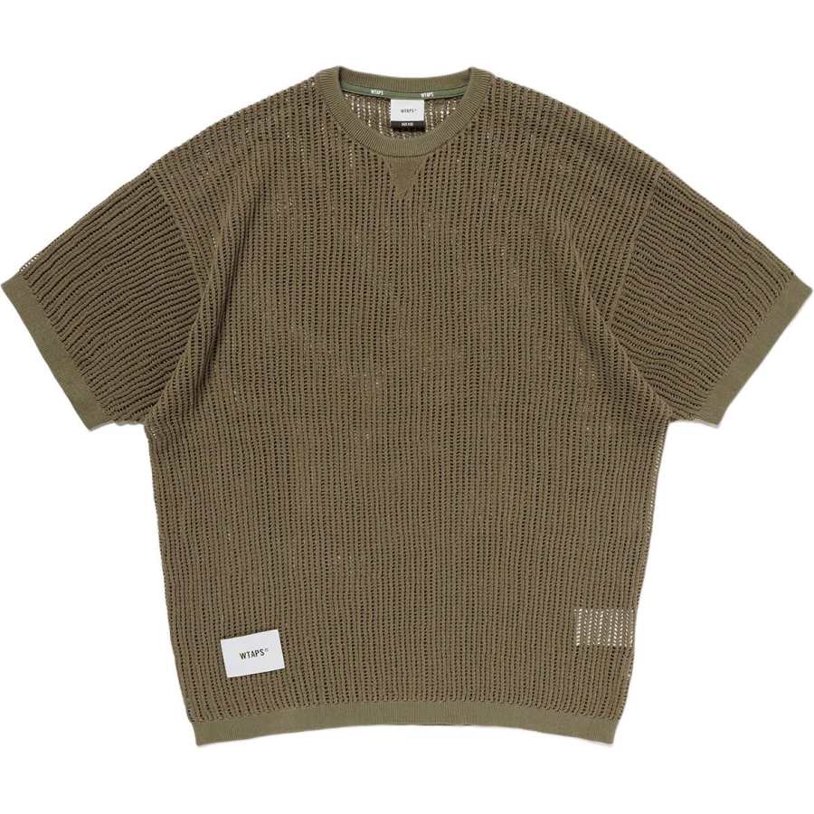 WTAPS WTAPS SS25 T Shirts Unisex Crew Neck Moderate