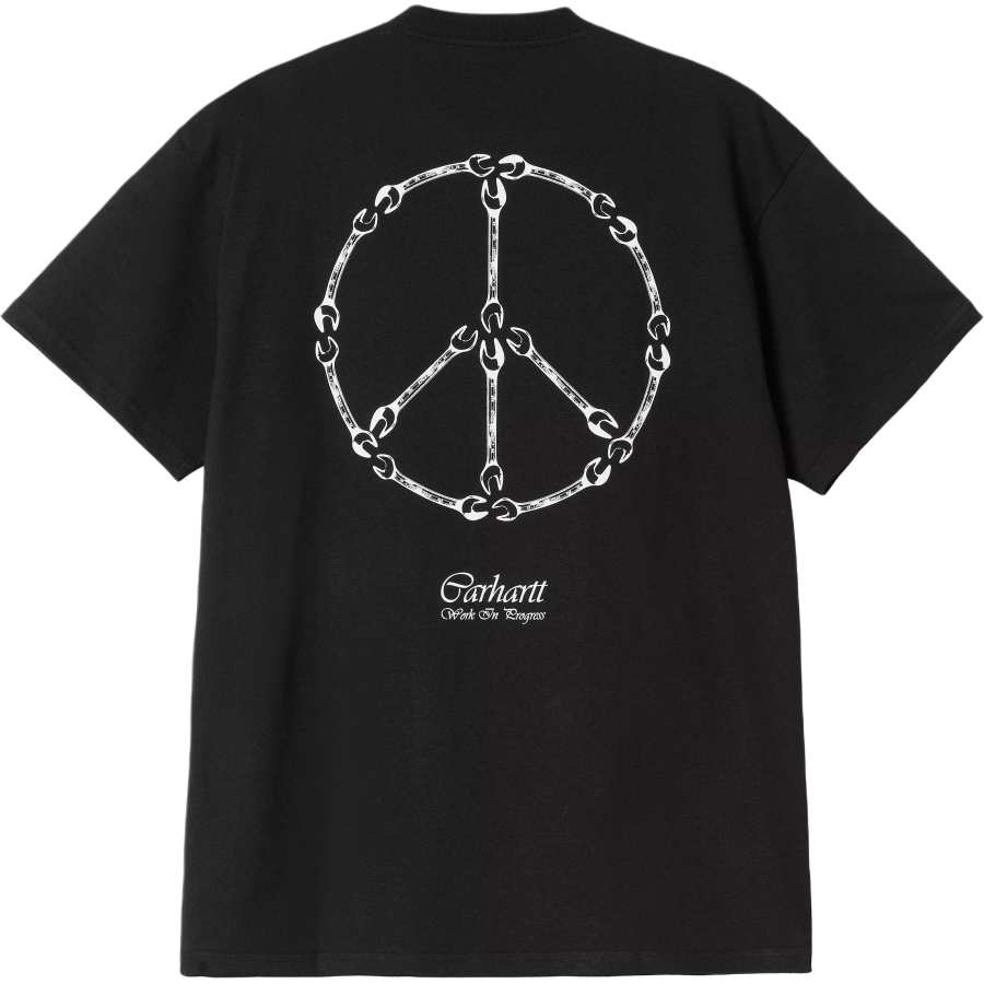 Carhartt WIP T Shirts Men's Black Crew Neck
