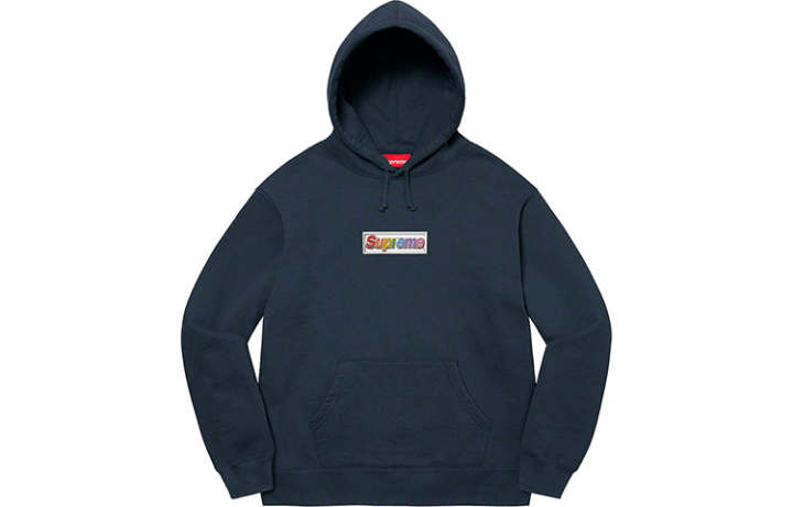 Supreme Supreme Bling Box Logo Hooded Sweatshirt