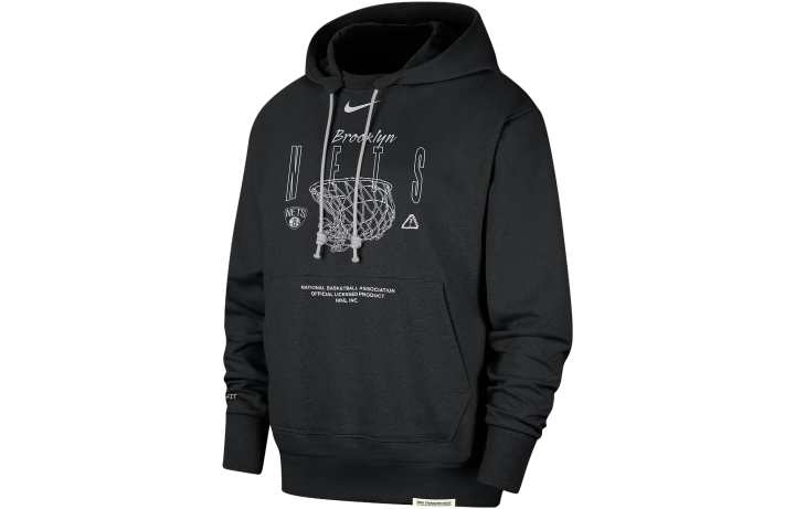 Nike Nike Brooklyn Nets Standard Issue Men's Nike Dri FIT Nba Hoodie