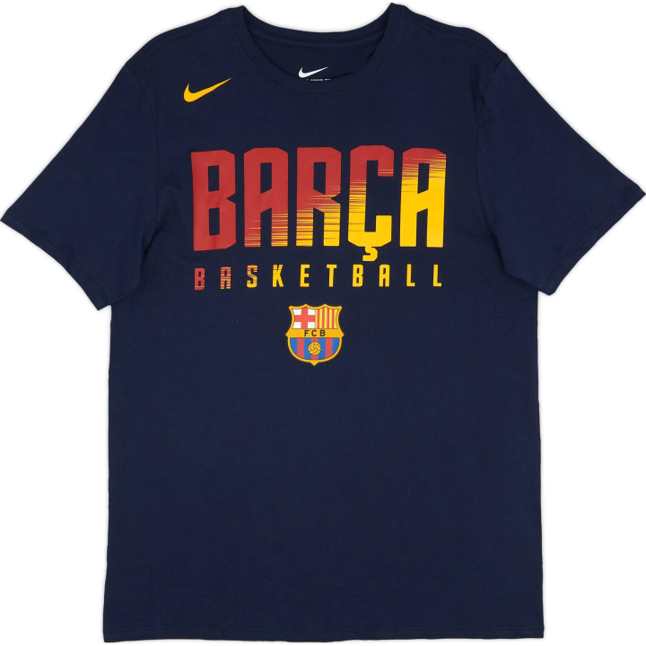 Nike Nike Barcelona T Shirt Unisex Marine Blue