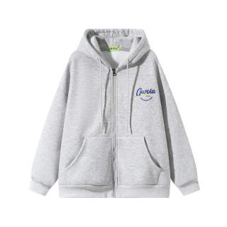 Gwola Sweatshirts Unisex Hooded Moderate Cardigan