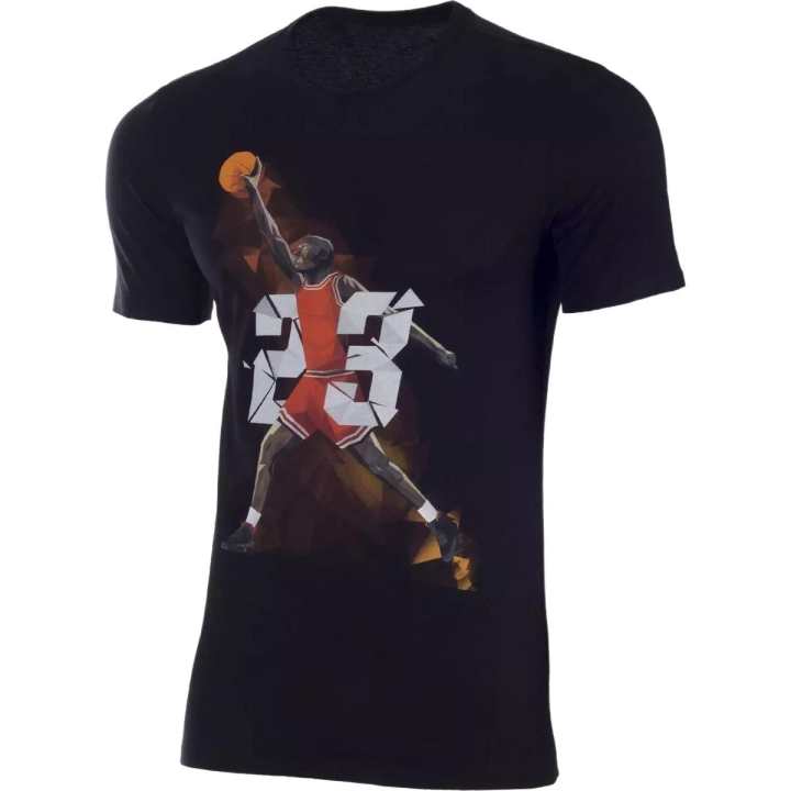 Jordan Jordan Apparel T Shirts Men's Black Crew Neck