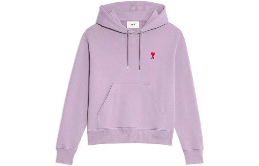 AMIPARIS Ami Small A Heart Popover Hoodie