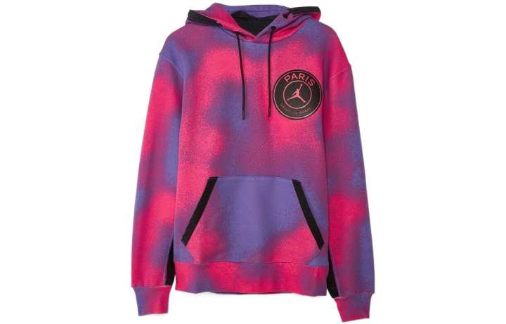 Jordan Jordan Sweatshirts Men's Purple Hooded Thickened Regular