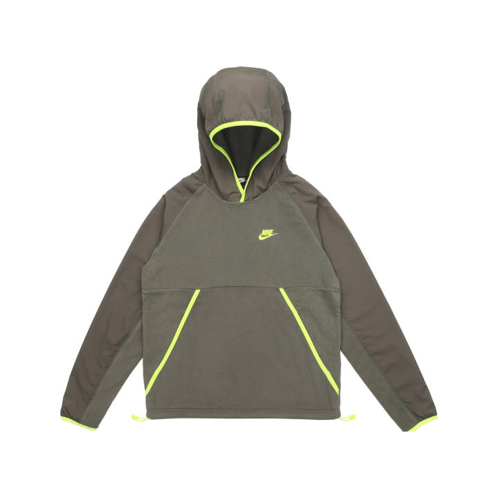 Nike Nike Sweatshirts Men's Green Hooded Moderate Regular