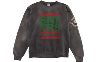 Saint Mxxxxxx x Saint Mxxxxxx logo crew-neck sweatshirt