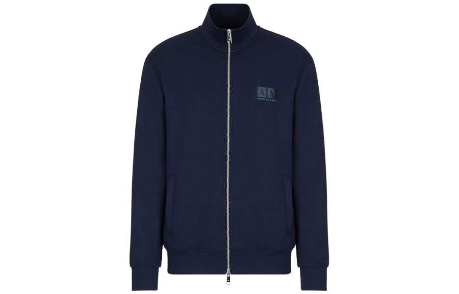 ARMANI EXCHANGE SS22 Sweatshirt Men's Navy Blue