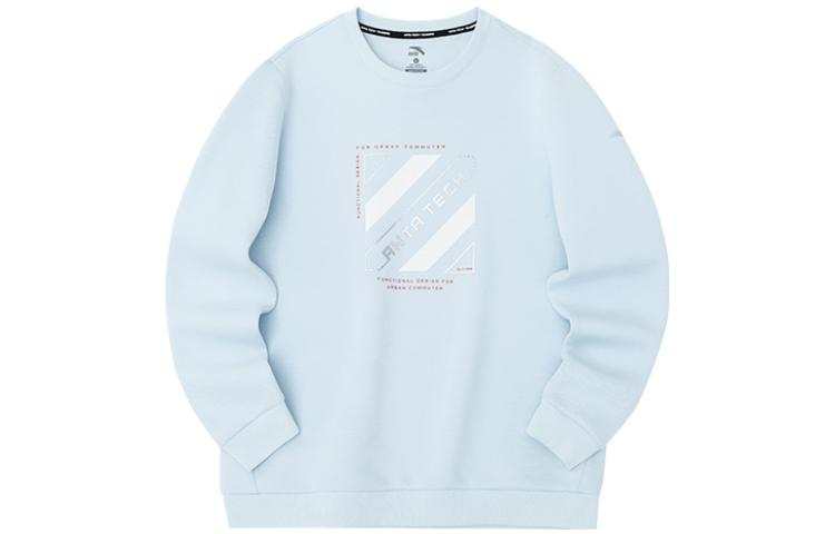 Anta Comprehensive Training Collection Sports Lifestyle Collection Sweatshirt Unisex Blue