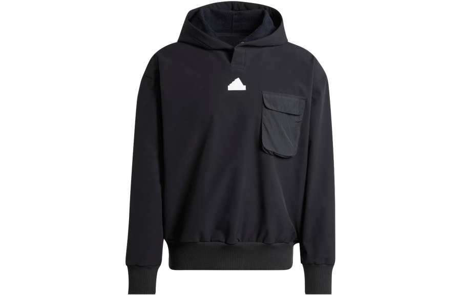 Adidas Adidas City Escape Premium Hoodie Sweatshirt Men's Black