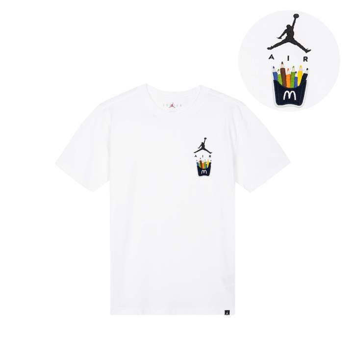 Jordan Jordan T Shirts Unisex White Crew Neck Moderate