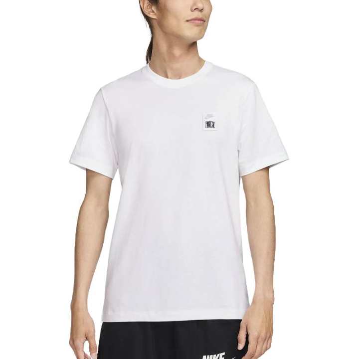 Nike Nike T Shirts Men's White Crew Neck Moderate