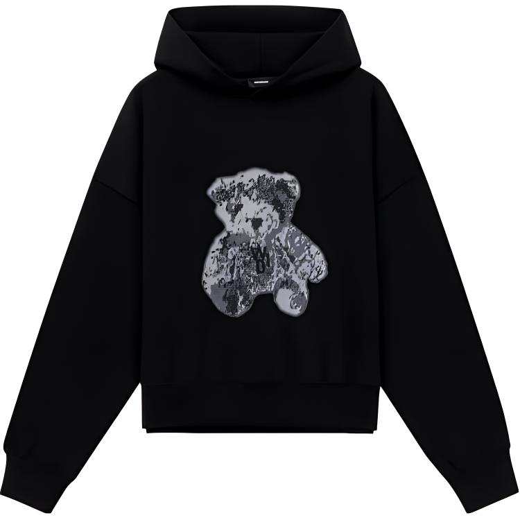 WE11DONE WE11DONE graphic-print cotton hoodie