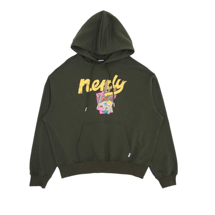 Nerdy Sweatshirts Unisex Tawny Hooded Moderate Regular