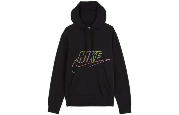 Nike Nike Sweatshirts Men's Black Hooded Moderate Other