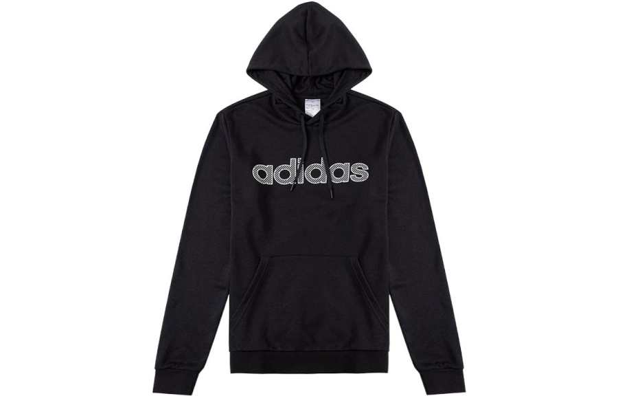Adidas Neo Sweatshirts Men's Black Hooded Moderate Other