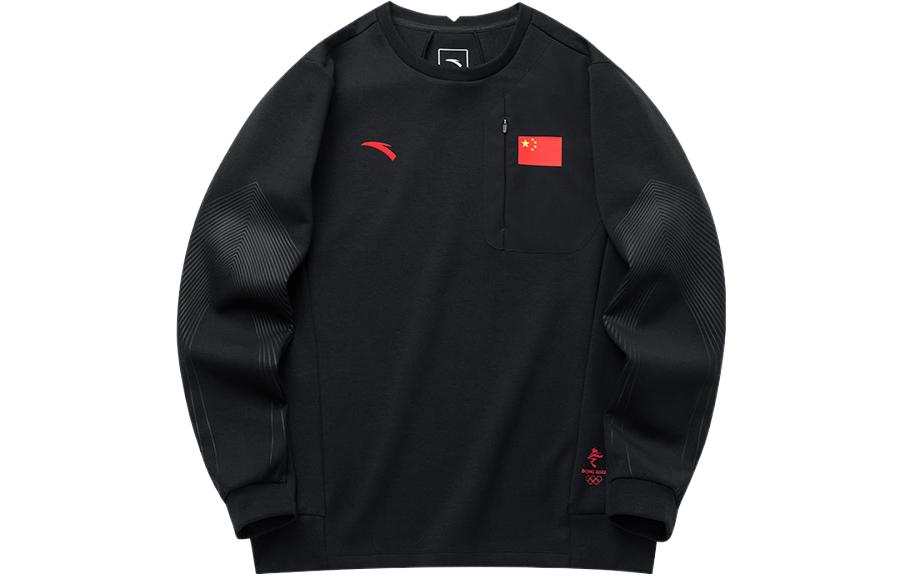 Anta Champion All Weather Collection Sweatshirt Men's Black