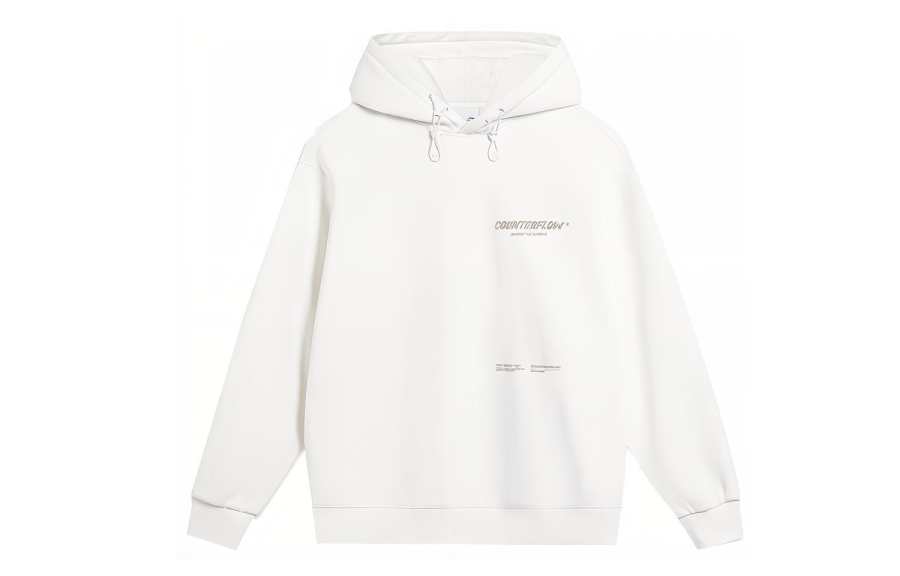 Li-Ning Li Ning Sweatshirts Unisex Ivory Hooded Thickened Other