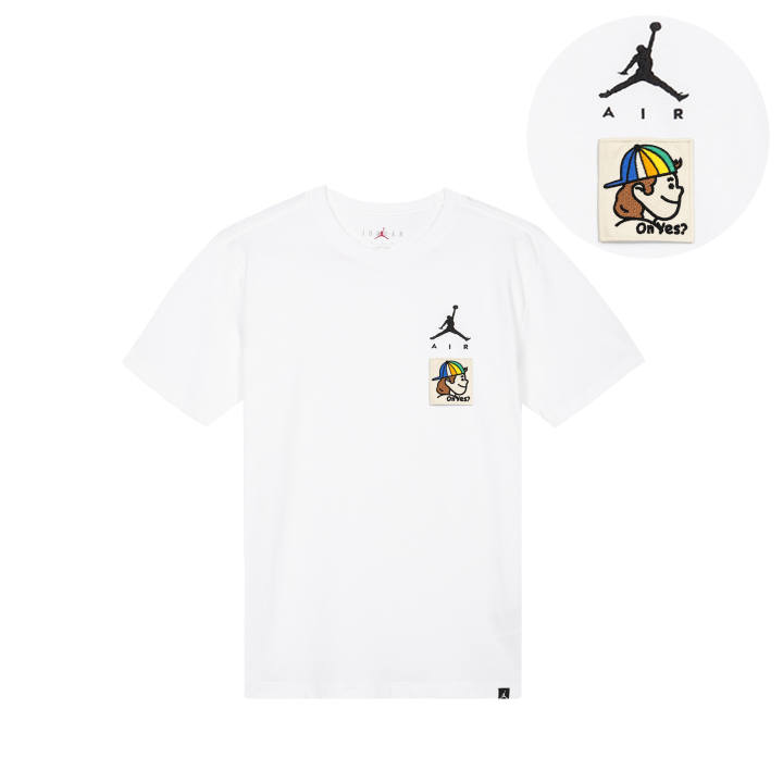 Jordan Jordan T Shirts Unisex White Crew Neck Straight Fit