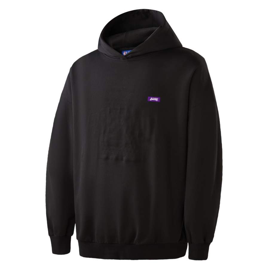 NBA Los Angeles Lakers Sweatshirts Men's Black Hooded Moderate Other
