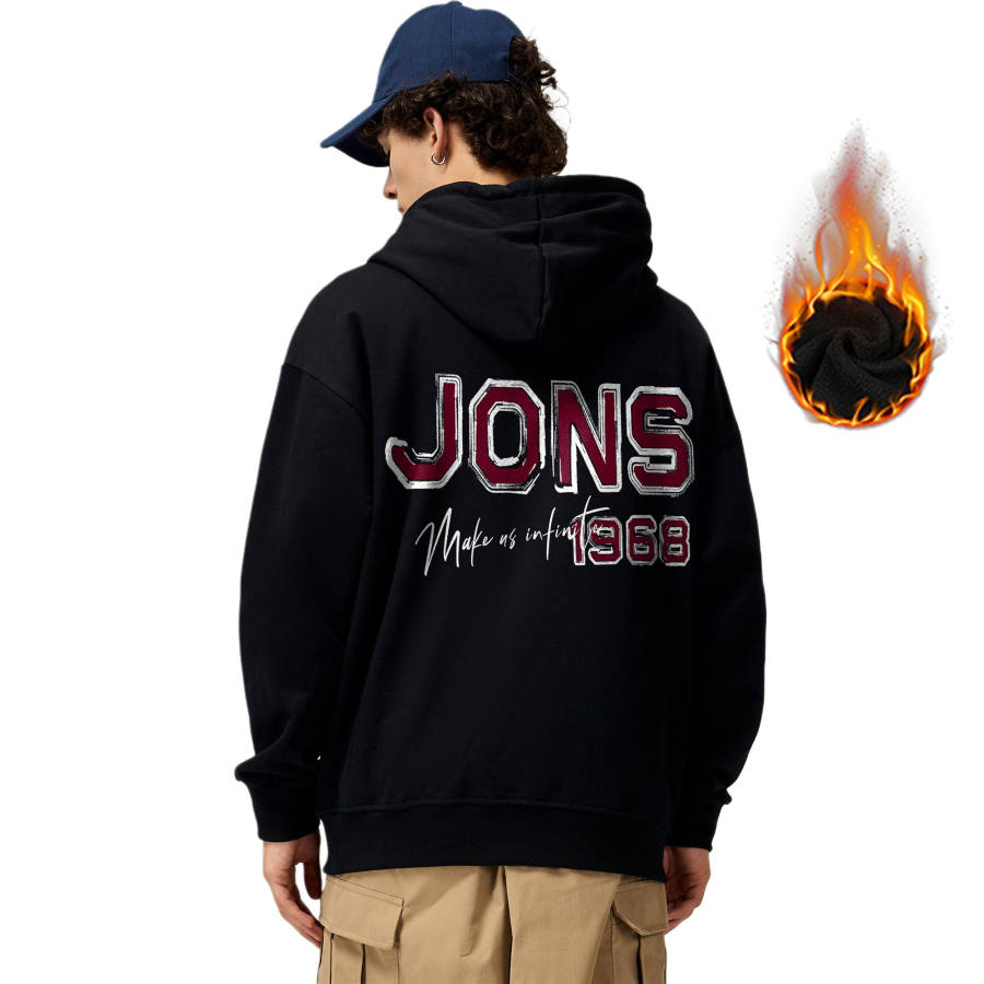JIMI&JONS Sweatshirts Unisex Hooded Thickened Heavyweight