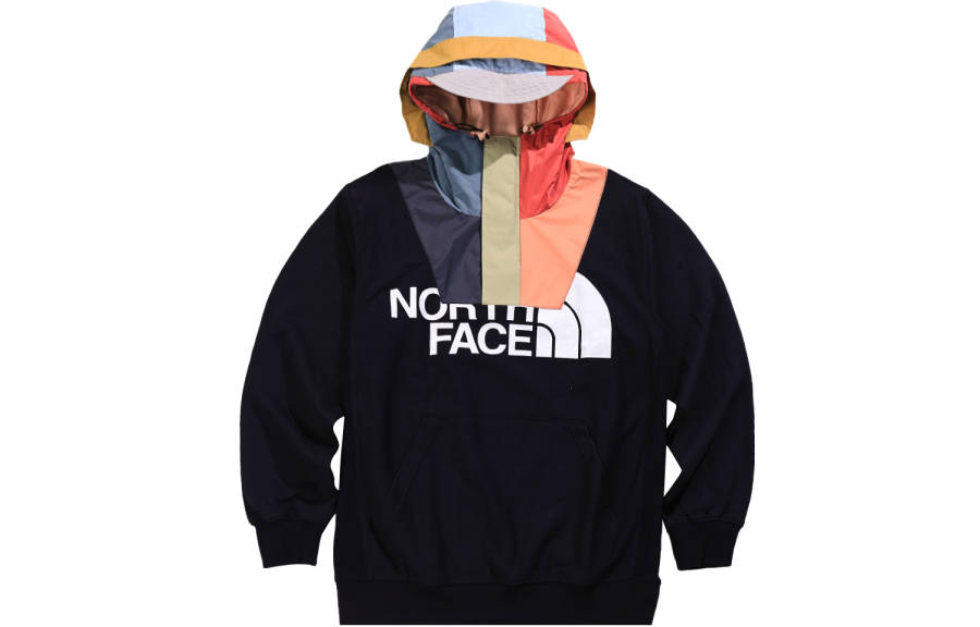 THE NORTH FACE Kazuki Kuraishi Sweatshirts Unisex Black Hooded Moderate Regular