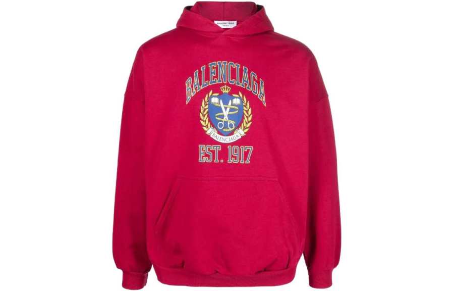 Balenciaga 【Best of: PromotionsPrevious Season】College cotton hoodie