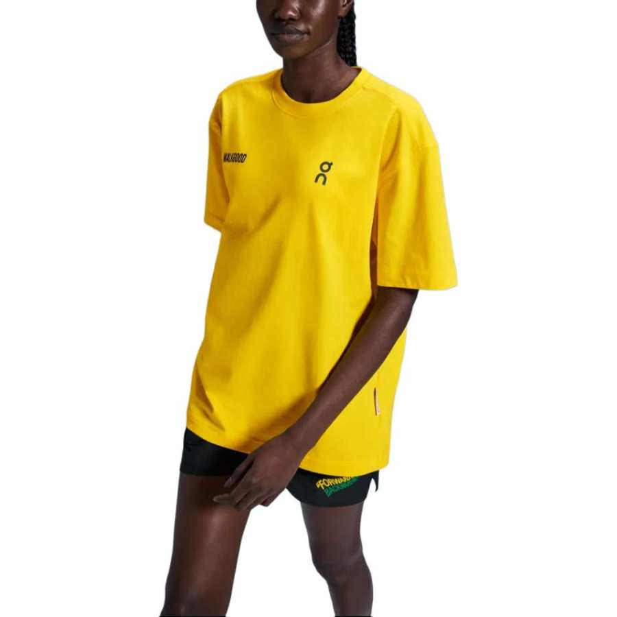 On Club WalkGood LA T Shirt Unisex Lemon Chrome Yellow