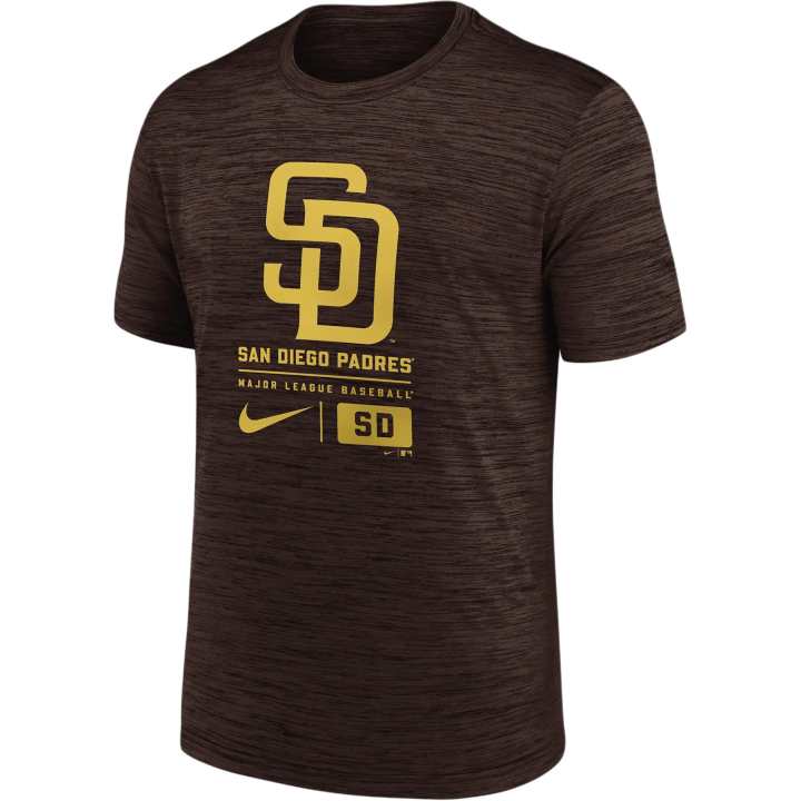 Nike Nike San Diego Padres Authentic Collection Velocity Women's Nike Dri FIT Mlb T Shirt