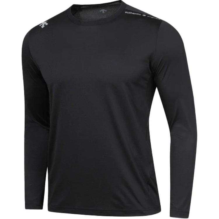 DESCENTE DESCENTE T Shirts Unisex Crew Neck Moderate