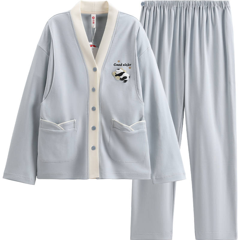 FENTENG FENTENG Pajama Set Women's Ice Blue