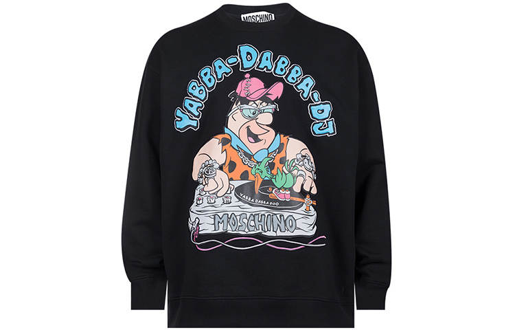 MOSCHINO MOSCHINO Flinstones-print Sweatshirt