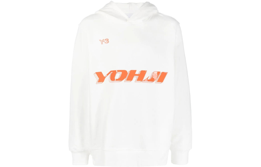 Y-3 Y 3 Logo Print Hoodie