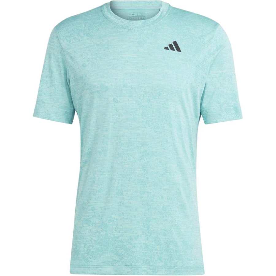 Adidas Adidas T Shirts Men's Blue Crew Neck Moderate