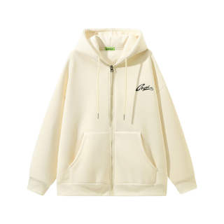 Gwola Sweatshirts Unisex Hooded Moderate Cardigan