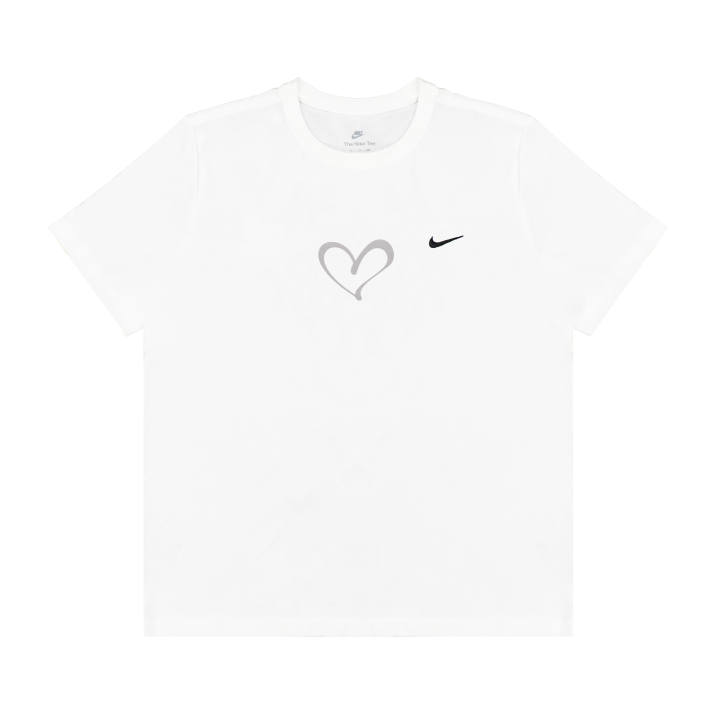Nike Nike T Shirts Unisex White Crew Neck Moderate Straight Fit