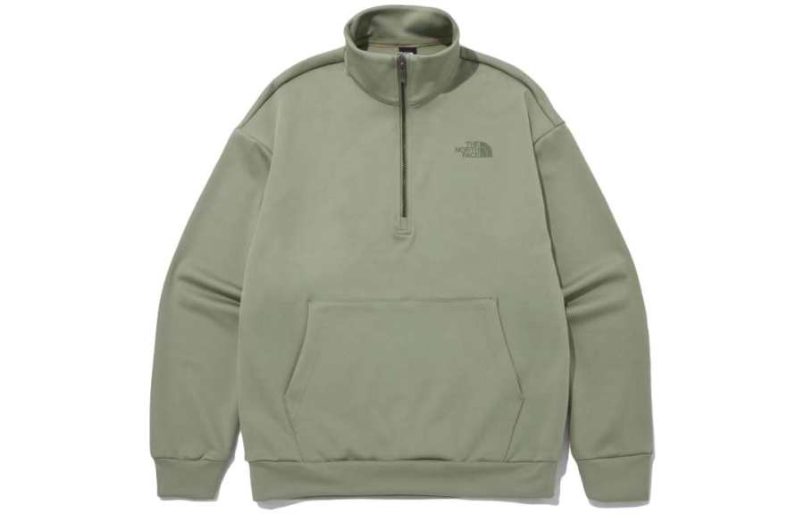 THE NORTH FACE Sports Life Collection Sweatshirt Men's Slate Gray Khaki